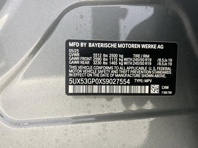 new 2025 BMW X3 car, priced at $53,460