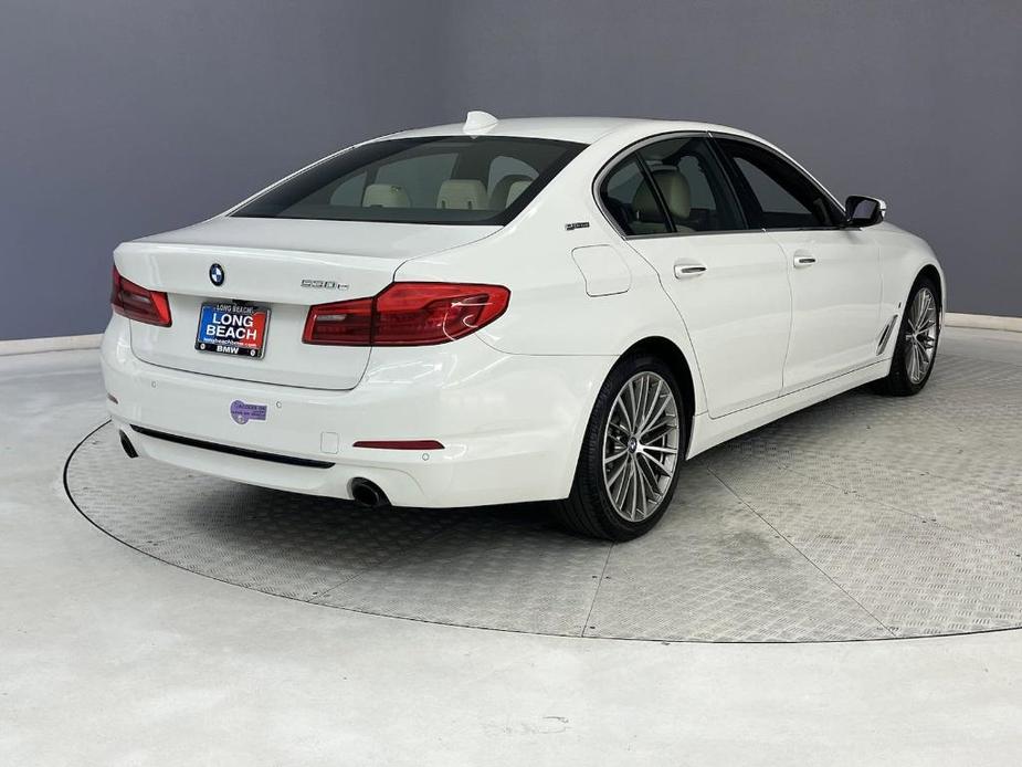 used 2018 BMW 530e car, priced at $21,196