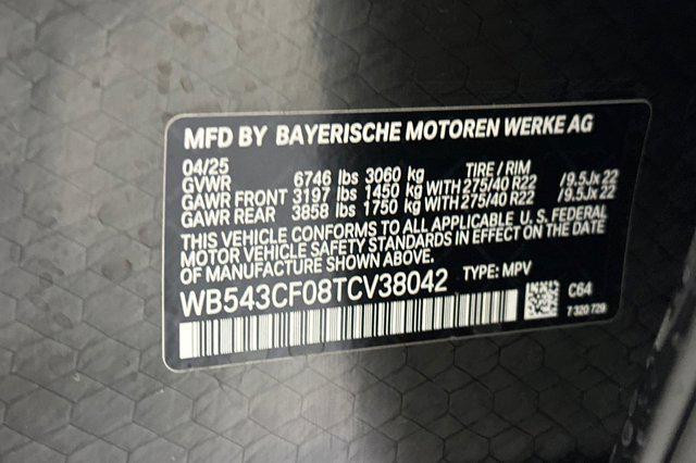 new 2026 BMW iX car, priced at $95,245