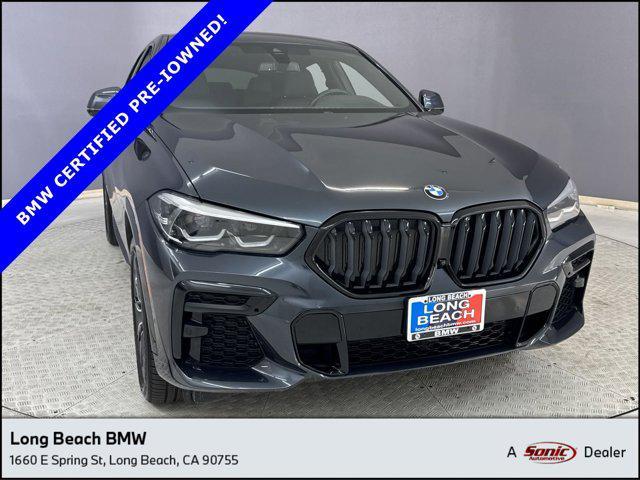 used 2022 BMW X6 car, priced at $54,996