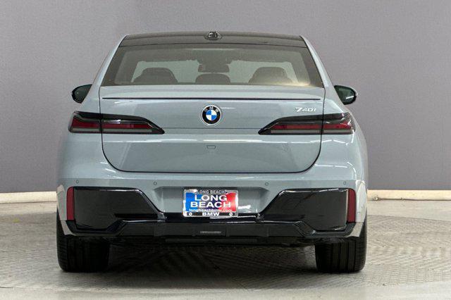 new 2025 BMW 740 car, priced at $102,525