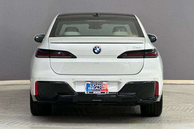 new 2025 BMW 740 car, priced at $104,375