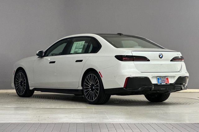 new 2025 BMW 740 car, priced at $104,375