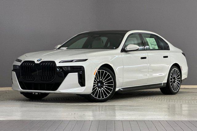 new 2025 BMW 740 car, priced at $104,375
