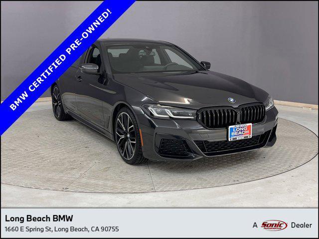 used 2022 BMW 530 car, priced at $37,498