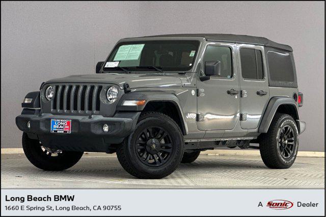 used 2020 Jeep Wrangler Unlimited car, priced at $24,698