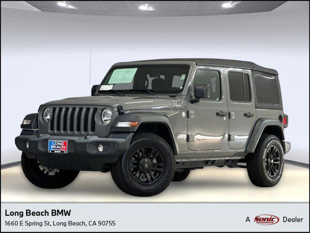 used 2020 Jeep Wrangler Unlimited car, priced at $22,996