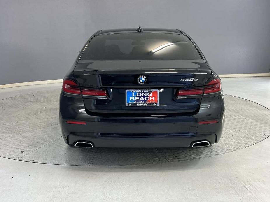 used 2021 BMW 530e car, priced at $29,998