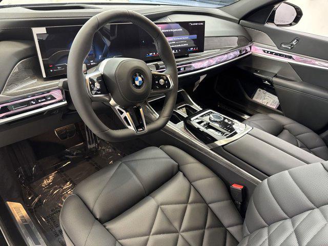 new 2025 BMW 740 car, priced at $106,405