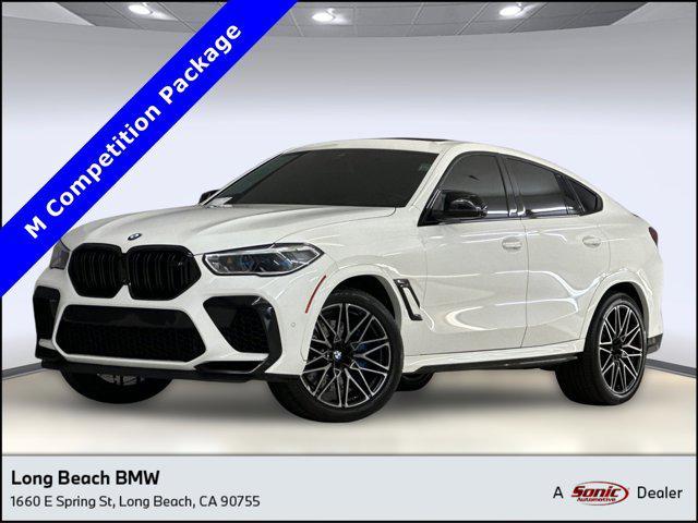used 2021 BMW X6 M car, priced at $56,496
