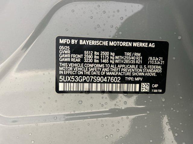 new 2025 BMW X3 car, priced at $59,110