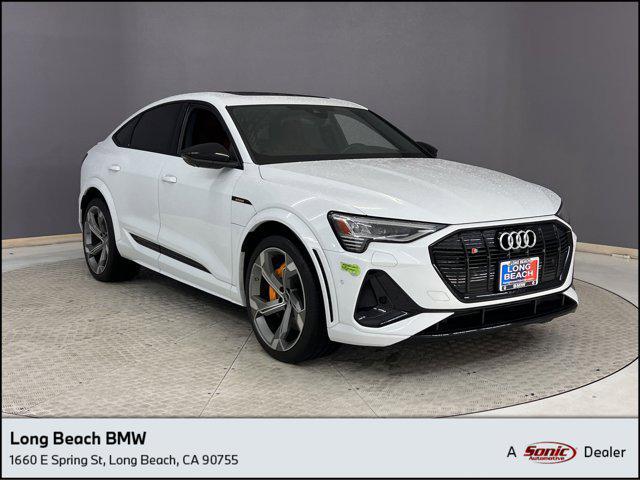 used 2023 Audi e-tron S Sportback car, priced at $49,999