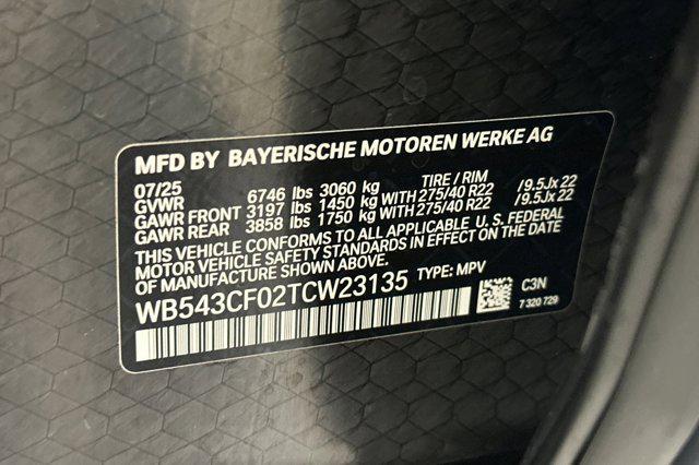 new 2026 BMW iX car, priced at $89,570