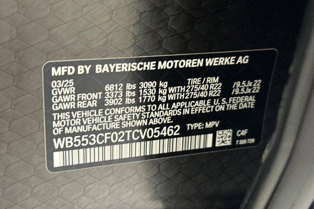 new 2026 BMW iX car, priced at $98,375