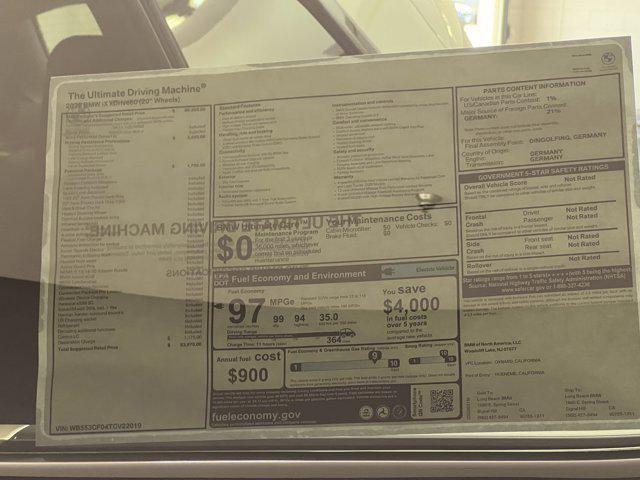 new 2026 BMW iX car, priced at $93,975