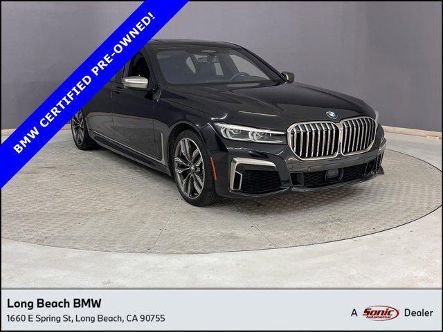 used 2022 BMW M760 car, priced at $73,996