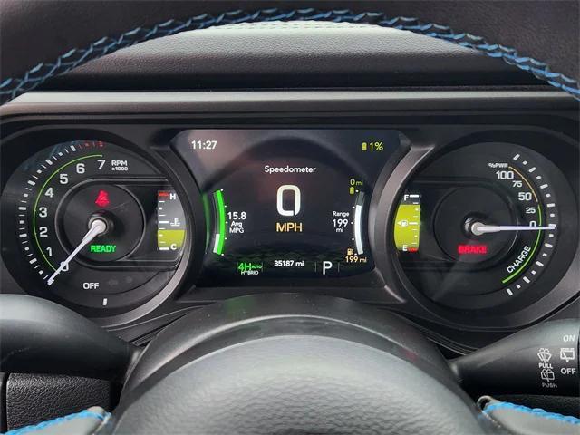 used 2024 Jeep Wrangler 4xe car, priced at $35,256