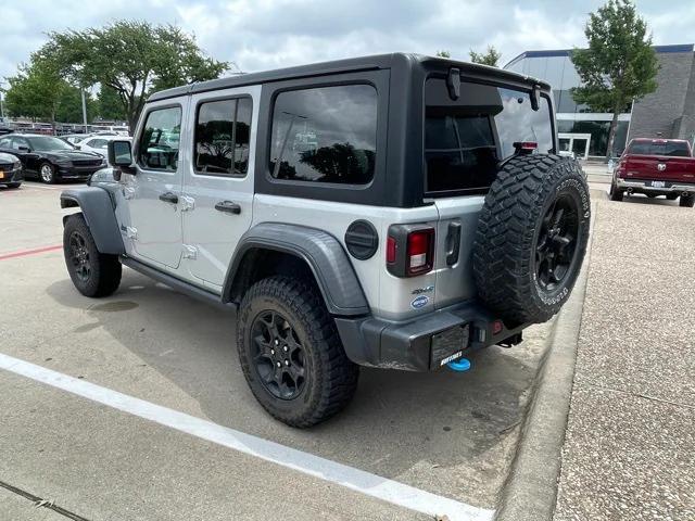 used 2023 Jeep Wrangler 4xe car, priced at $29,295