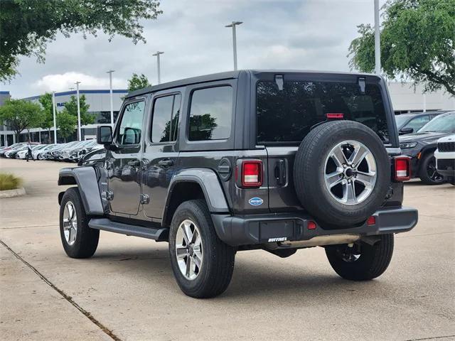 used 2021 Jeep Wrangler Unlimited car, priced at $31,459