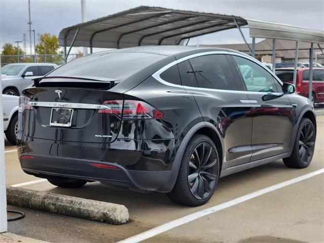 used 2020 Tesla Model X car, priced at $45,595