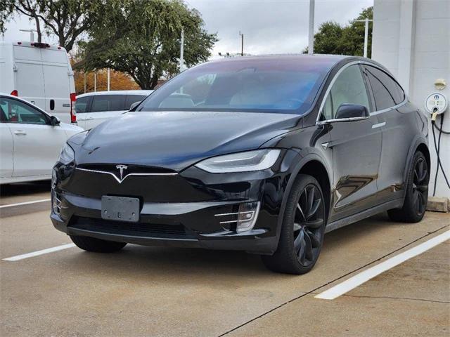 used 2020 Tesla Model X car, priced at $45,595