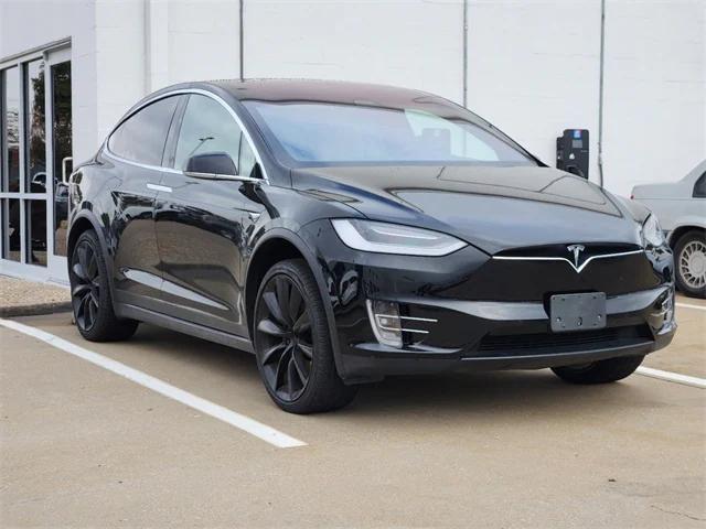 used 2020 Tesla Model X car, priced at $45,595