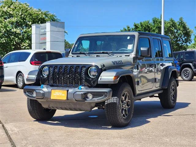 used 2023 Jeep Wrangler 4xe car, priced at $30,257