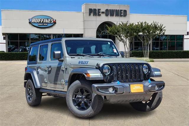 used 2023 Jeep Wrangler 4xe car, priced at $30,257