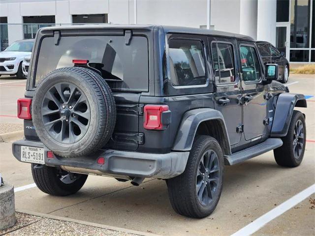 used 2021 Jeep Wrangler Unlimited 4xe car, priced at $32,995