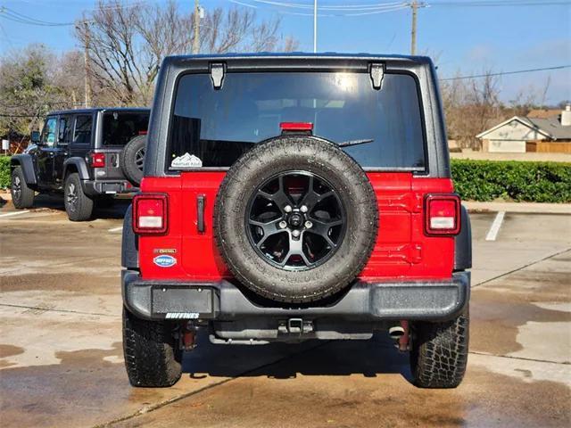 used 2021 Jeep Wrangler Unlimited car, priced at $34,595