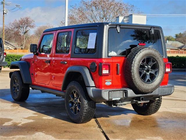 used 2021 Jeep Wrangler Unlimited car, priced at $34,595