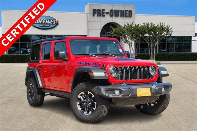used 2024 Jeep Wrangler 4xe car, priced at $33,880