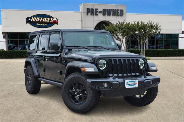 used 2021 Jeep Wrangler car, priced at $34,595