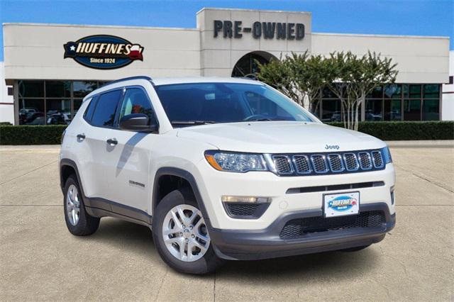 used 2021 Jeep Compass car, priced at $20,595