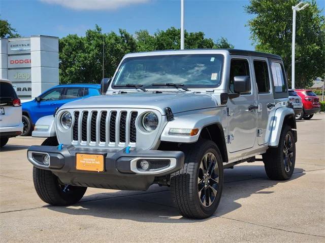 used 2023 Jeep Wrangler 4xe car, priced at $31,321