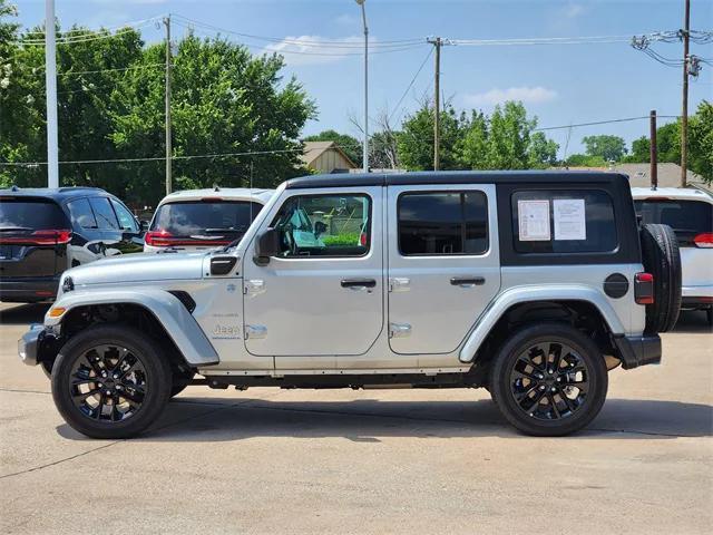 used 2023 Jeep Wrangler 4xe car, priced at $31,321