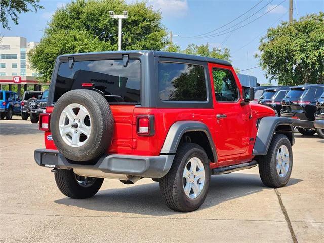 used 2021 Jeep Wrangler car, priced at $21,899