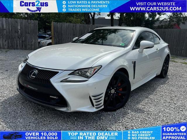 used 2016 Lexus RC 200t car, priced at $14,996