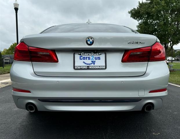 used 2018 BMW 530e car, priced at $18,496