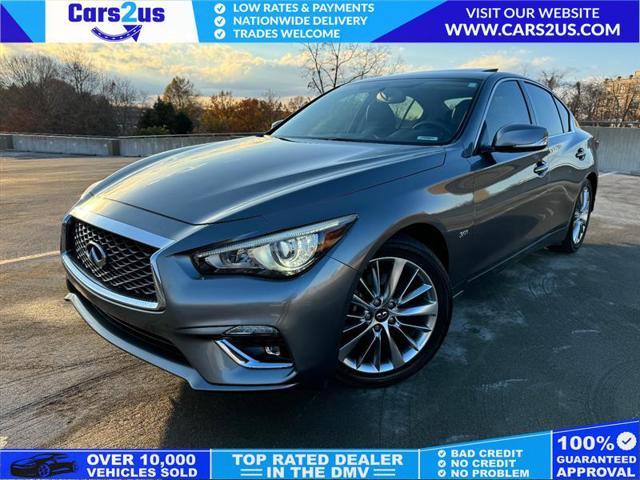 used 2018 INFINITI Q50 car, priced at $17,696