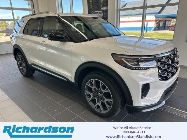 new 2025 Ford Explorer car, priced at $58,187