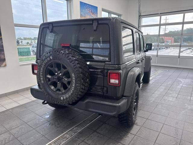 used 2021 Jeep Wrangler Unlimited car, priced at $25,295