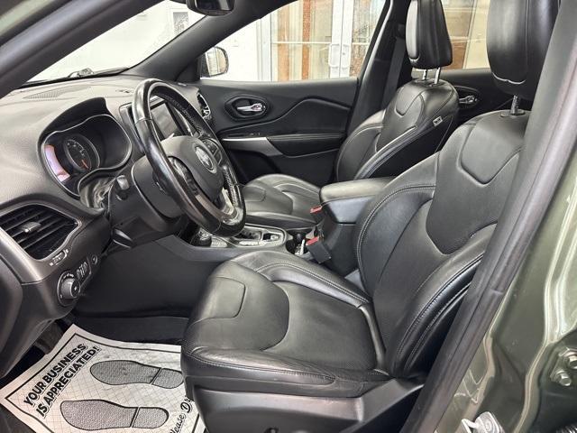 used 2021 Jeep Cherokee car, priced at $17,195