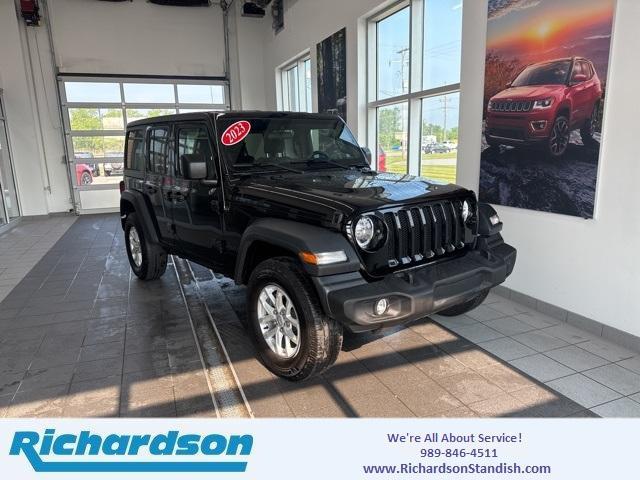 used 2023 Jeep Wrangler car, priced at $30,695