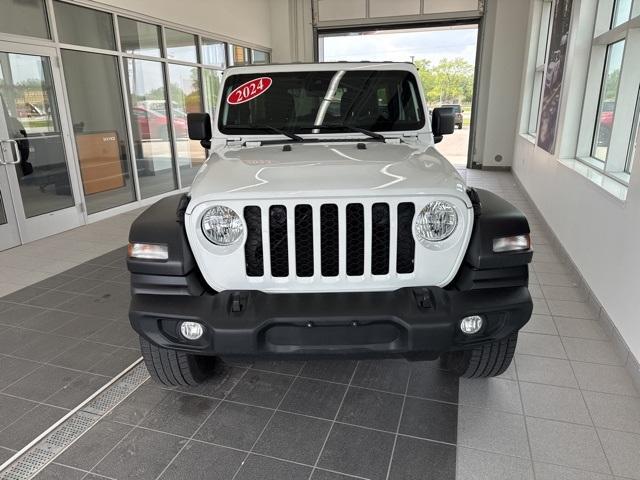 used 2024 Jeep Wrangler car, priced at $34,395