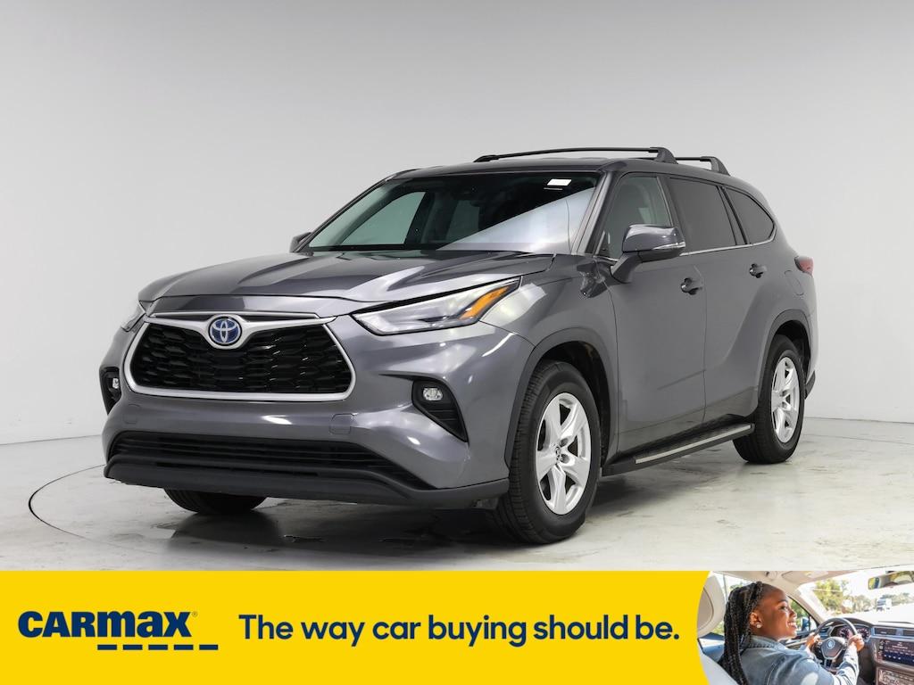 used 2022 Toyota Highlander Hybrid car, priced at $33,998
