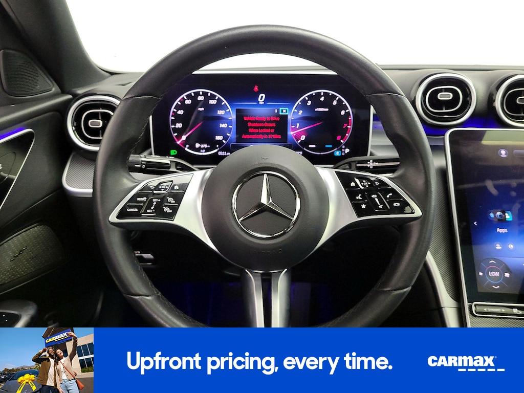 used 2024 Mercedes-Benz C-Class car, priced at $38,998