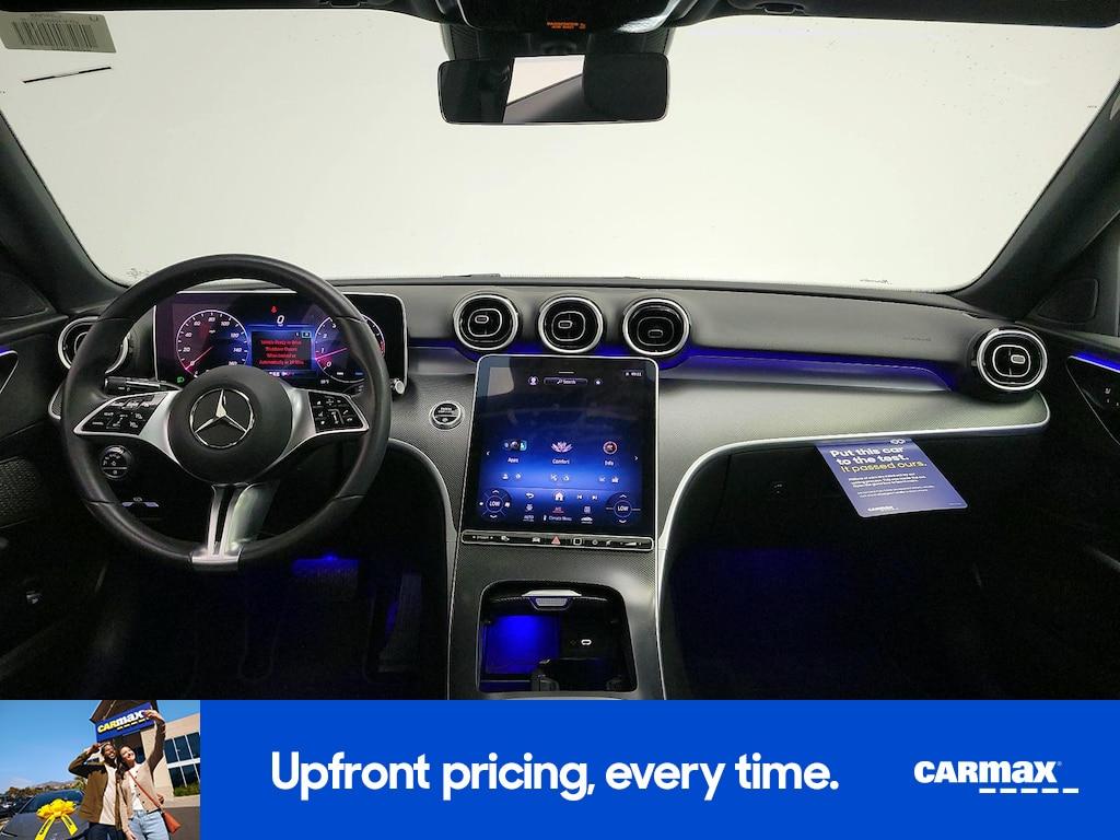 used 2024 Mercedes-Benz C-Class car, priced at $38,998