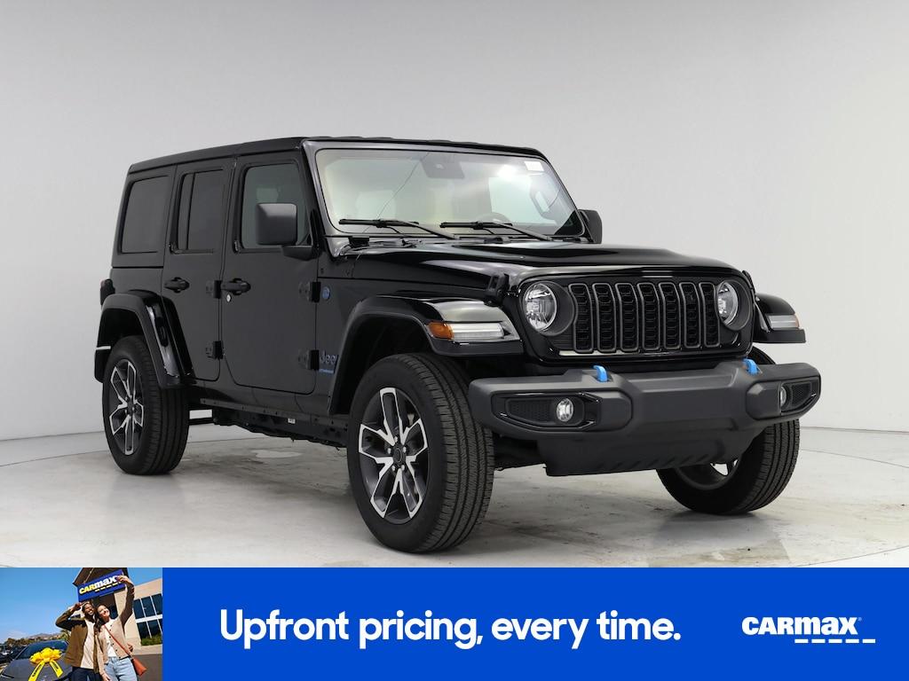used 2024 Jeep Wrangler 4xe car, priced at $37,998