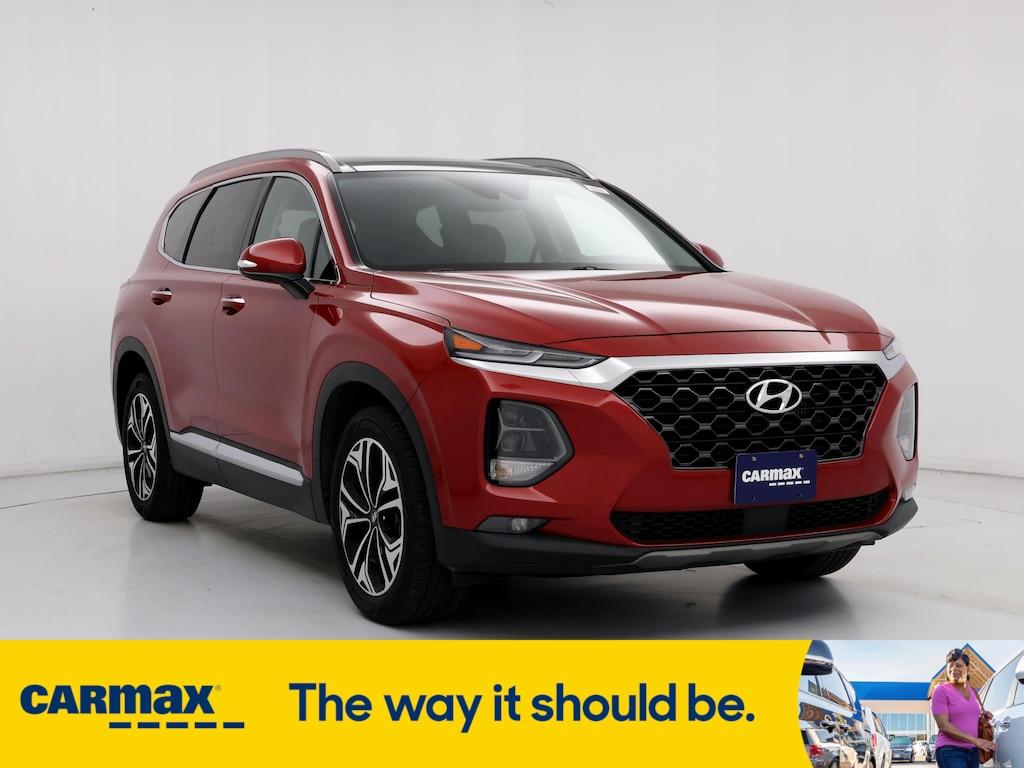 used 2019 Hyundai Santa Fe car, priced at $19,998